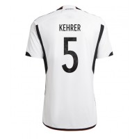 Tyskland Thilo Kehrer #5 Hjemmedrakt VM 2022 Kortermet